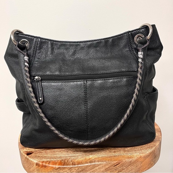Tignanello Black Leather Bag - Picture 10 of 16